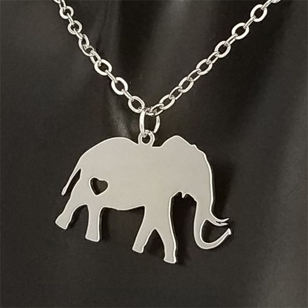golden elephant stainless steel pendant necklace silver animal love necklace men and women jewelry valentine's day gift
golden elephant stainless steel pendant necklace silver animal love necklace men and women jewelry valentine's day gift