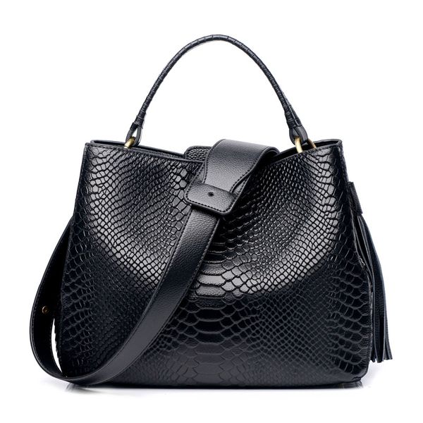 soft genuine real leather bucket tote bag women shoulder bag leather handbag with tassels female snake print hobos bags
soft genuine real leather bucket tote bag women shoulder bag leather handbag with tassels female snake print hobos bags