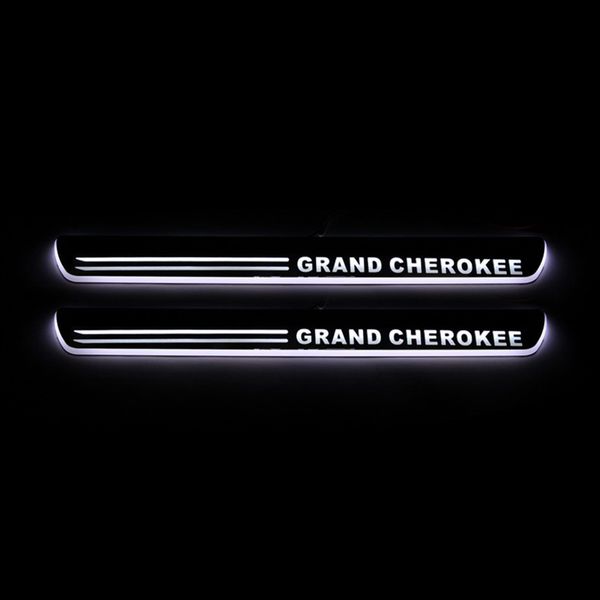 for jeep grand cherokee 2011 - 2015 acrylic moving led welcome pedal car scuff plate pedal door sill pathway light
for jeep grand cherokee 2011 - 2015 acrylic moving led welcome pedal car scuff plate pedal door sill pathway light