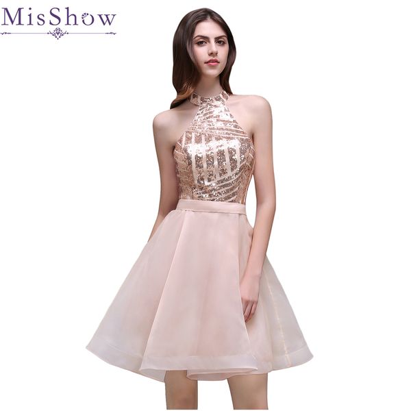 in stock 2019 elegant sequins a-line short mini cocktail party dresses pink halter organza backless prom gown dress, White;black
in stock 2019 elegant sequins a-line short mini cocktail party dresses pink halter organza backless prom gown dress, White;black