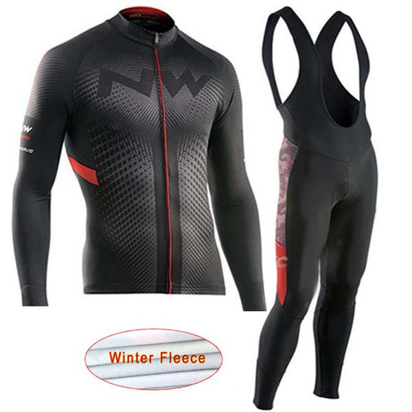 nw зимняя термальная руно длинные рукава велоспорт джерси наборы задействуя одежда велогонки одежда ropa ciclismo uniformes c26, Black;red 
nw зимняя термальная руно длинные рукава велоспорт джерси наборы задействуя одежда велогонки одежда ropa ciclismo uniformes c26, Black;red