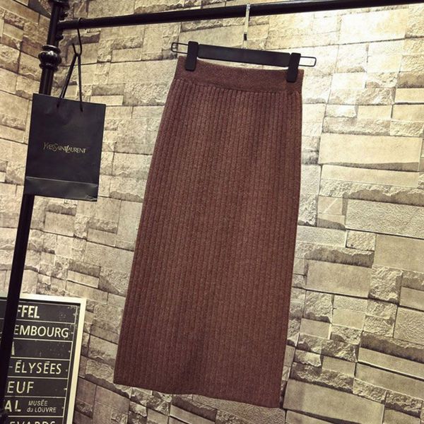 pencil midi skirts women's skirt bodycon split knitted autumn high waist female 2019 winter elegant knitting bottoms new, Black
pencil midi skirts women's skirt bodycon split knitted autumn high waist female 2019 winter elegant knitting bottoms new, Black