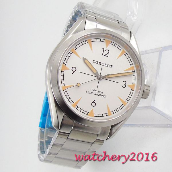 мода мужчины 39mm часы светящиеся знаки автоматический белый циферблат из нержавеющей стали sapphire наручные часы 2019 new прибытие, Slivery;brown
мода мужчины 39mm часы светящиеся знаки автоматический белый циферблат из нержавеющей стали sapphire наручные часы 2019 new прибытие, Slivery;brown