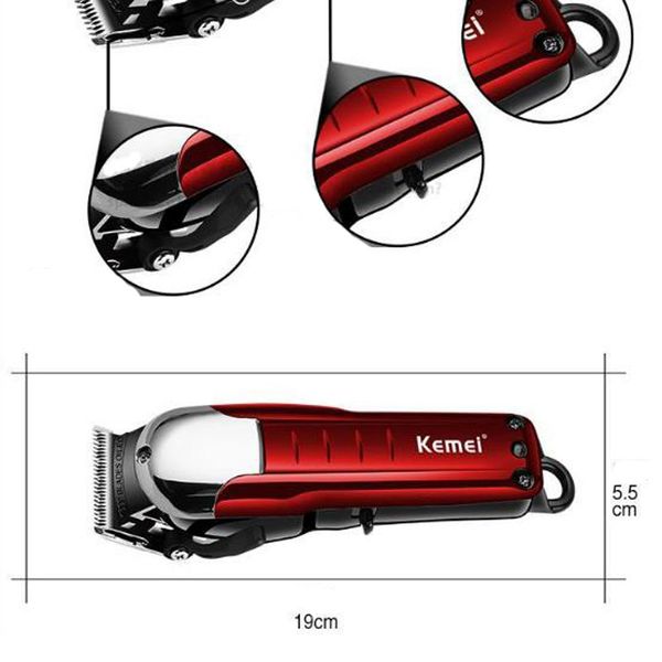 kemei-2608 professional hair clipper electric mens and ear trimmer cutting beard electric razor bwkf biotb