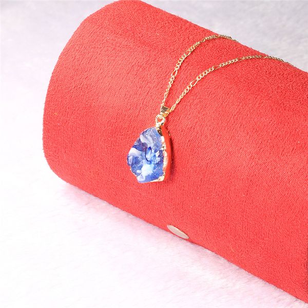 мода нерегулярной смола камень ожерелье кристалл drusy красочной смола камень кулон золотой цепь ожерелье ювелирных изделия конструкция, Silver
мода нерегулярной смола камень ожерелье кристалл drusy красочной смола камень кулон золотой цепь ожерелье ювелирных изделия конструкция, Silver