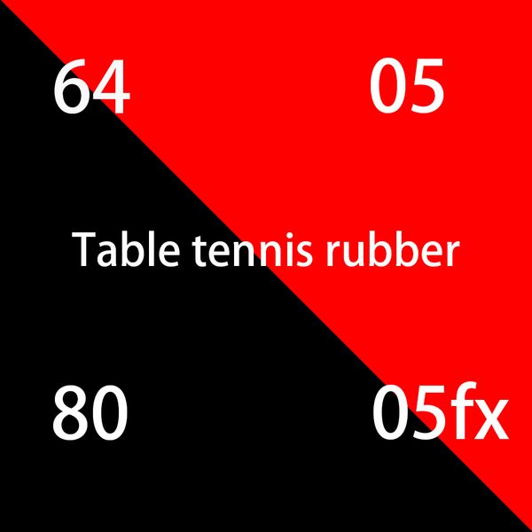 Sale Red Sponge Table Tennis Rubber For Blade Ping Pong Blade Table Tennis Racket Ping Pong Rubber