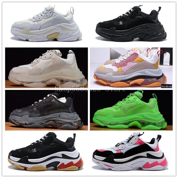 2020 fashion paris 17fw triple s sneakers for men women increased sports trainers casual dad shoes eur36-45
2020 fashion paris 17fw triple s sneakers for men women increased sports trainers casual dad shoes eur36-45