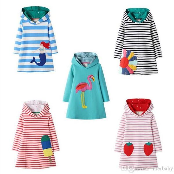 hooded dresseskids designer clothes girl animal striped princess dresses printed long sleeve sweatshirt cotton casual boutique dress ayp6336, Red;yellow
hooded dresseskids designer clothes girl animal striped princess dresses printed long sleeve sweatshirt cotton casual boutique dress ayp6336, Red;yellow