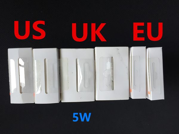 oem 5w 5v 1a us/eu plug usb ac power charger home wall adapter for phone a1385 a1400 a1399 with retail package
