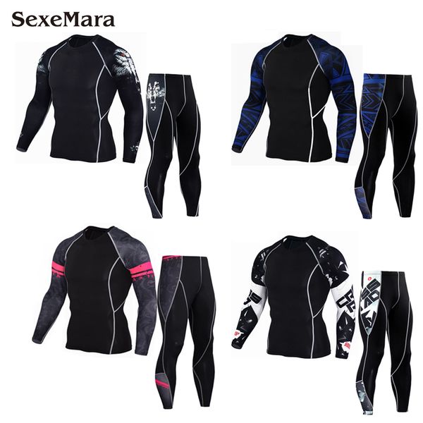 sexemara 2018 new mens compression runing outdoor sports t-shirt trousers sets survetement training pant skinny tights leggings, Black;blue
sexemara 2018 new mens compression runing outdoor sports t-shirt trousers sets survetement training pant skinny tights leggings, Black;blue