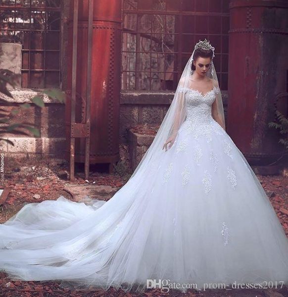 fashion tulle applique lace sweetheart off shoulder ball gowns wedding dresses bridal dresses plus size wedding dresses, White
fashion tulle applique lace sweetheart off shoulder ball gowns wedding dresses bridal dresses plus size wedding dresses, White