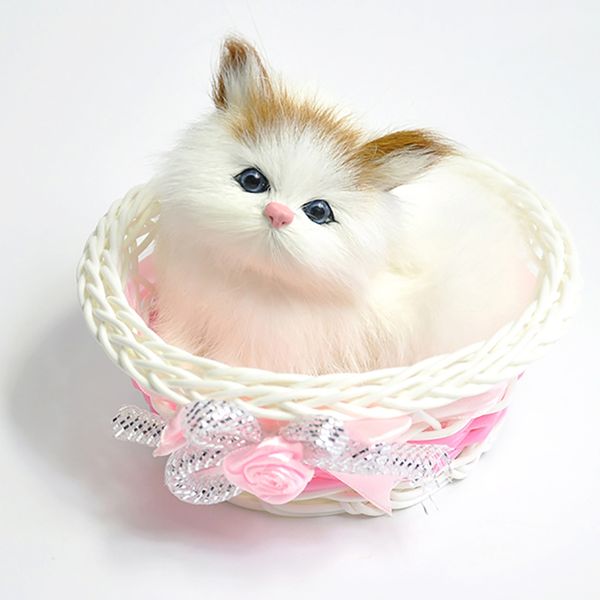 cat dolls in the basket simulation animal toy cats will meowth children's pet cat plush toys ornaments birthday gift
cat dolls in the basket simulation animal toy cats will meowth children's pet cat plush toys ornaments birthday gift