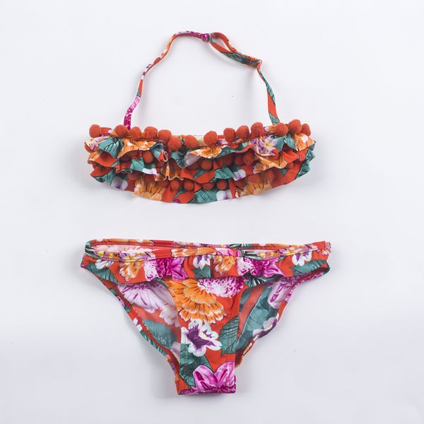 new 2019 summer girls swimsuits two-piece swim suits floral print ruffle girl bikini sets children swimwear kids beachwear
new 2019 summer girls swimsuits two-piece swim suits floral print ruffle girl bikini sets children swimwear kids beachwear
