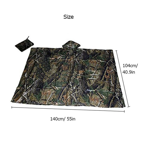 outdoor militray tactical rain poncho waterproof camouflage rain coat camo sun shelter ground sheet tarp for camping tent awning
outdoor militray tactical rain poncho waterproof camouflage rain coat camo sun shelter ground sheet tarp for camping tent awning