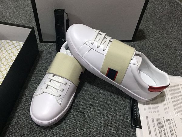 Stripe designer Shoes Luxury Brand New Paris Top Quality Genuine Leather Designer Sneaker Man ACE embroidered white Casual shoes for Women
Stripe designer Shoes Luxury Brand New Paris Top Quality Genuine Leather Designer Sneaker Man ACE embroidered white Casual shoes for Women