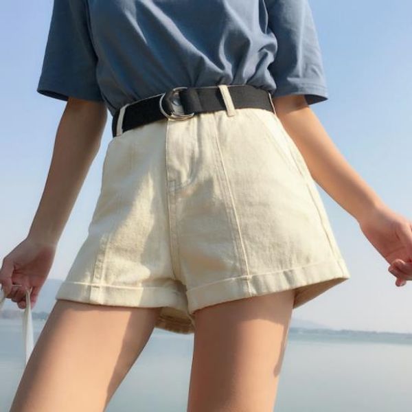 2020 women summer style high waist denim shorts short jeans for women beach casual slim shorts ae113, White;black
2020 women summer style high waist denim shorts short jeans for women beach casual slim shorts ae113, White;black