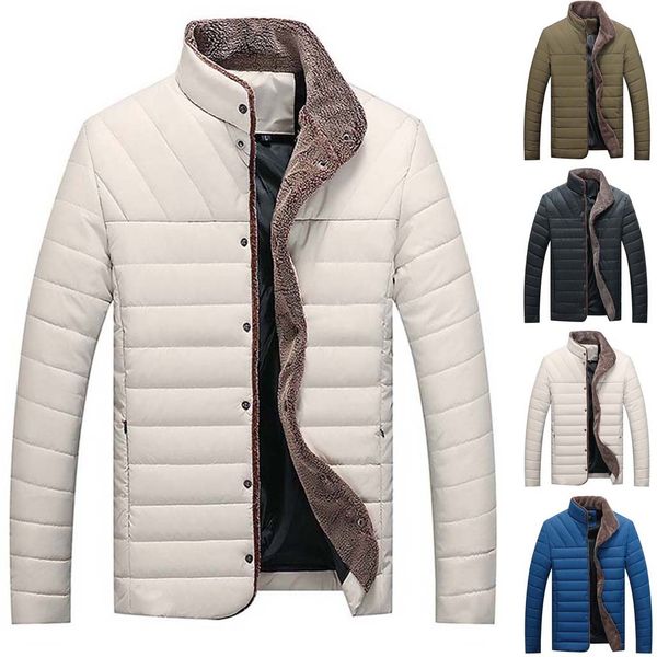 jaqueta masculino men casual winter solid warm button long sleeve jacket coat outwear chaqueta hombre casaco masculino, Black;brown
jaqueta masculino men casual winter solid warm button long sleeve jacket coat outwear chaqueta hombre casaco masculino, Black;brown