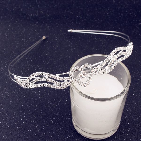 10 yuan store accessories rhinestone hair band bride's headwear love type hair band headdress jewelry headdress children's headban, Slivery;white
10 yuan store accessories rhinestone hair band bride's headwear love type hair band headdress jewelry headdress children's headban, Slivery;white