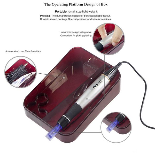 electric a1-c dr. pen derma pen auto microneedle system adjustable needle lengths 0.25mm-3.0mm beauty device
electric a1-c dr. pen derma pen auto microneedle system adjustable needle lengths 0.25mm-3.0mm beauty device