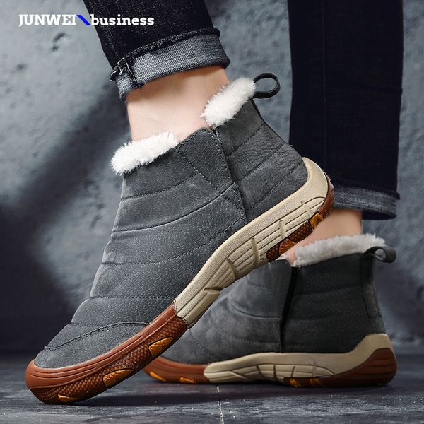 fashion men winter shoes slip on outdoor snow plush inside antiskid bottom keep warm waterproof ski boots s5, Black
fashion men winter shoes slip on outdoor snow plush inside antiskid bottom keep warm waterproof ski boots s5, Black