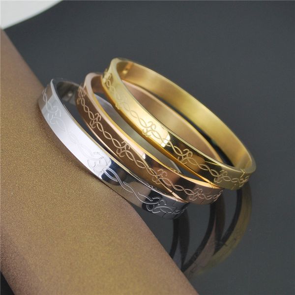 beautiful fashion 8mm stainless steel bracelet for women jewelry china ethnic flower pattern bracelets men gift, Black
beautiful fashion 8mm stainless steel bracelet for women jewelry china ethnic flower pattern bracelets men gift, Black