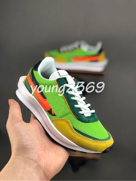 new kids sacai ldv вафельного daybreak белых черного big kids boy девушка кроссовки спорт воздух дети дизайнер кроссовки прохождение размера, Black
new kids sacai ldv вафельного daybreak белых черного big kids boy девушка кроссовки спорт воздух дети дизайнер кроссовки прохождение размера, Black