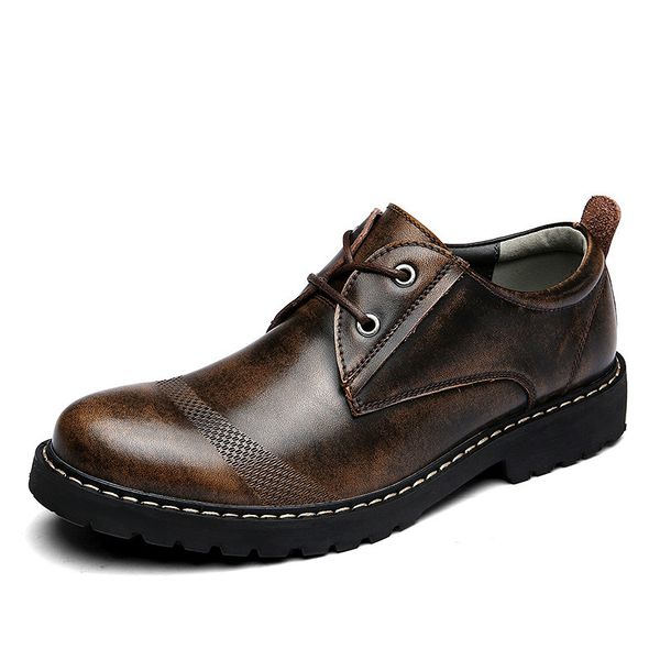 junsrm retro men oxfords formal men's genuine leather shoes business man wedding brogue shoes lace up soft male footwear flat, Black
junsrm retro men oxfords formal men's genuine leather shoes business man wedding brogue shoes lace up soft male footwear flat, Black