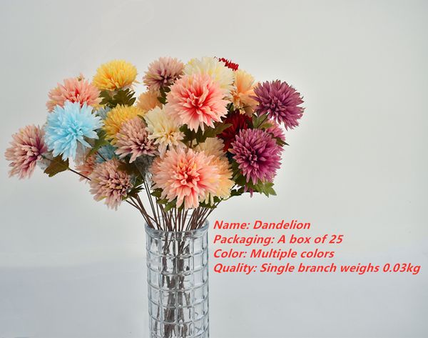 new arrived spot multi-purpose bouquet 8 color solid dandelion petals 67cm long 10cm bud color bright and distinct decorative flower
new arrived spot multi-purpose bouquet 8 color solid dandelion petals 67cm long 10cm bud color bright and distinct decorative flower