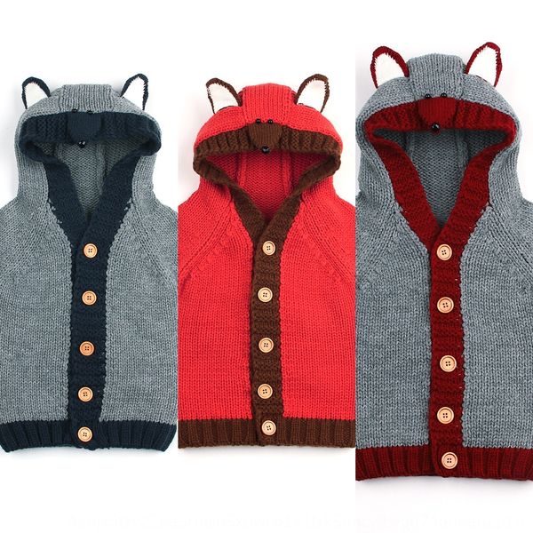 ins children's clothing knitted coat children's clothing sweater solid color coat hooded sweater small ear outing clothes, Blue
ins children's clothing knitted coat children's clothing sweater solid color coat hooded sweater small ear outing clothes, Blue