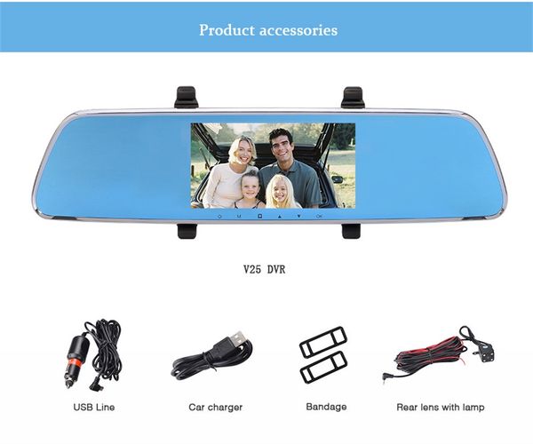 new 1080p hd1.3mp webcam car dvr dual lens cameras vehicle rear video recorder full hd espejo retrovisor con camara de reversa
new 1080p hd1.3mp webcam car dvr dual lens cameras vehicle rear video recorder full hd espejo retrovisor con camara de reversa