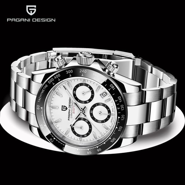 pagani design 2020 new men's watches quartz business watch mens watches watch men chronograph relogio masculino, Slivery;brown
pagani design 2020 new men's watches quartz business watch mens watches watch men chronograph relogio masculino, Slivery;brown