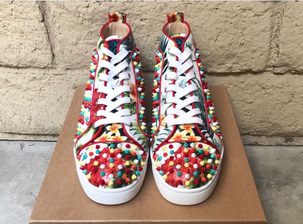 2019 new designer red bottoms casual shoes slip-on roller boat mens women suede spike crystal leather sport sneakers box dust bag 36-47, Black
2019 new designer red bottoms casual shoes slip-on roller boat mens women suede spike crystal leather sport sneakers box dust bag 36-47, Black