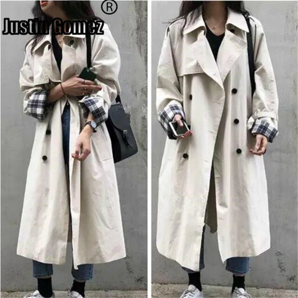 fashion plaid print fall winter long coats outerwear classic double-breasted mid-long trench overcoats manteau femme, Tan;black
fashion plaid print fall winter long coats outerwear classic double-breasted mid-long trench overcoats manteau femme, Tan;black
