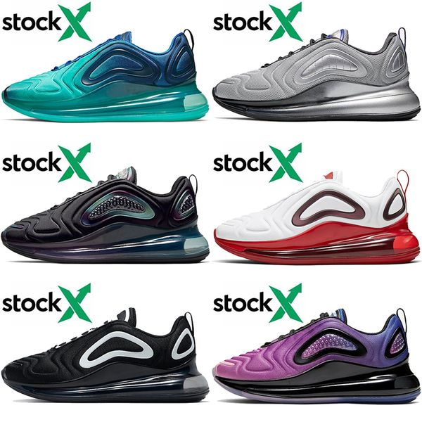 run cushions 720s running shoes sea forest silver white hyper crimson fashion brand for mens womens designer sport sneakers, White;red
run cushions 720s running shoes sea forest silver white hyper crimson fashion brand for mens womens designer sport sneakers, White;red
