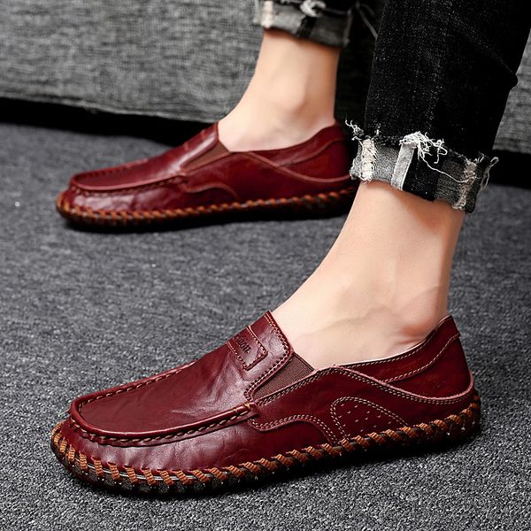 2019 autumn men casual shoes classic retro leisure loafers male comfortable driving shoes men slip-on flats male loafers hc-597, Black
2019 autumn men casual shoes classic retro leisure loafers male comfortable driving shoes men slip-on flats male loafers hc-597, Black