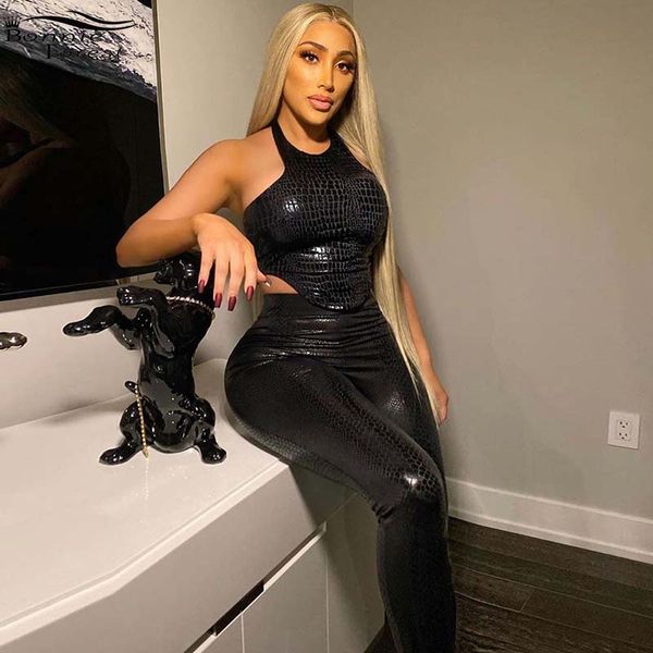 бонни forest runway black patent crop top и высокой талией pant set tight крокодил печати женская tracksuit 2 шт club комбинезоны, White
бонни forest runway black patent crop top и высокой талией pant set tight крокодил печати женская tracksuit 2 шт club комбинезоны, White