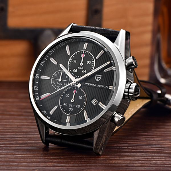 pagani design simple style sapphire crystal business male watch quartz stainless steel band luxury wristwatch mens, Slivery;brown
pagani design simple style sapphire crystal business male watch quartz stainless steel band luxury wristwatch mens, Slivery;brown