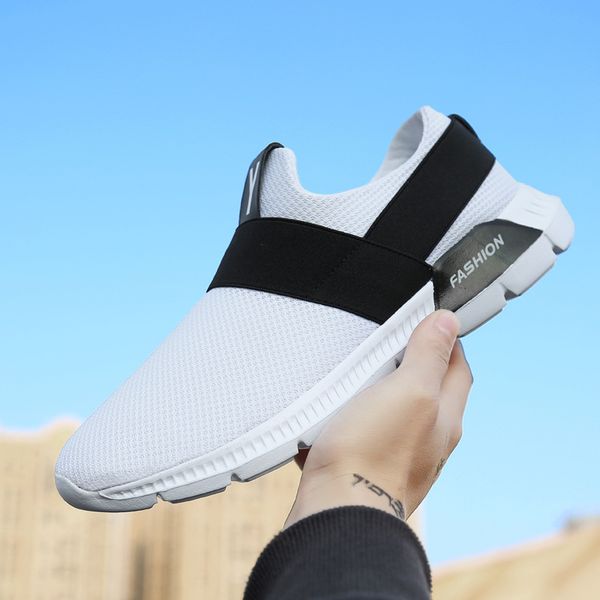 men's summer sneakers spring autumn 2019 casual shoes male slip on trainers white black grey without laces footwear large size46
men's summer sneakers spring autumn 2019 casual shoes male slip on trainers white black grey without laces footwear large size46