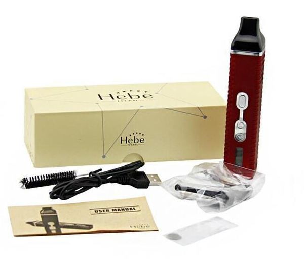 Authentic Hebe Titan 2 ii Vaperizer Dry Herb Vaporizers E Cigarette Herbal Vaporizer Vapor Titan2 1 Vapes Kit with 2200mAh Battery
Authentic Hebe Titan 2 ii Vaperizer Dry Herb Vaporizers E Cigarette Herbal Vaporizer Vapor Titan2 1 Vapes Kit with 2200mAh Battery