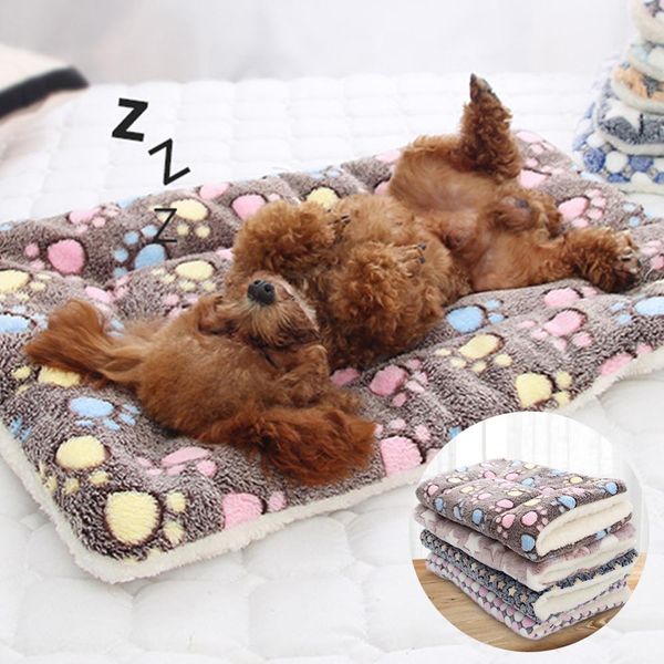pet soft blanket winter dog bed mat foot print warm sleeping mattress small medium dogs cats coral fleece pet supplies
pet soft blanket winter dog bed mat foot print warm sleeping mattress small medium dogs cats coral fleece pet supplies