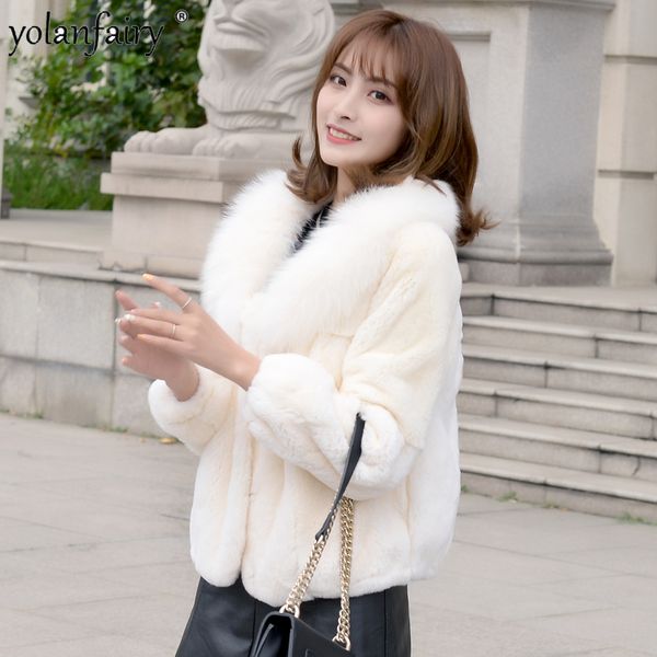 women's fur & faux 2021 winter jacket natural coat women collar short real casaco feminino inverno pt8110631 kj4993, Black
women's fur & faux 2021 winter jacket natural coat women collar short real casaco feminino inverno pt8110631 kj4993, Black