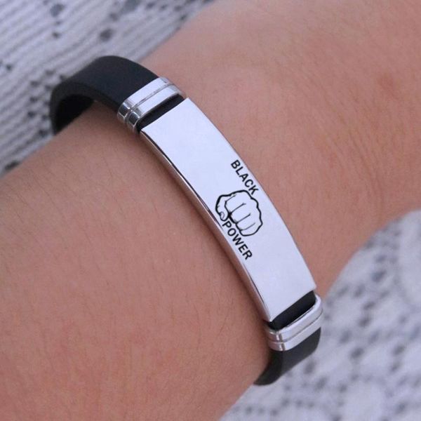 charm bracelets i can't breathe black lives matter bracelet stainless steel adjustable wristband men women bangles blm, Golden;silver
charm bracelets i can't breathe black lives matter bracelet stainless steel adjustable wristband men women bangles blm, Golden;silver