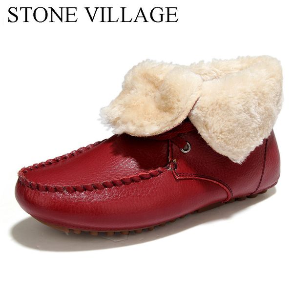 winter women plush warm shoes genuine leather flats shoes ladies platform non-slip ankle boots autumn casual cotton short boots, Black
winter women plush warm shoes genuine leather flats shoes ladies platform non-slip ankle boots autumn casual cotton short boots, Black