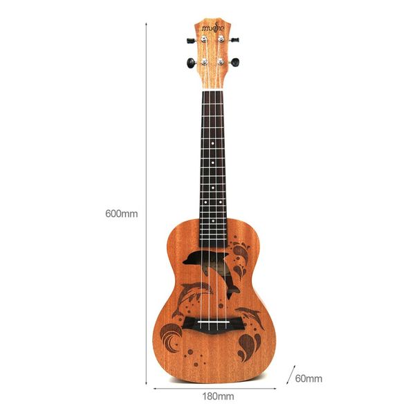 21/23 inch professional sapele dolphin pattern ukelele guitar mahogany neck delicate tuning peg 4 strings wood ukulele gift new
21/23 inch professional sapele dolphin pattern ukelele guitar mahogany neck delicate tuning peg 4 strings wood ukulele gift new