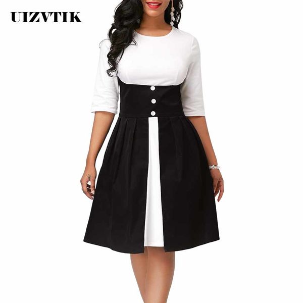 winter autumn dress women 2019 casual plus size slim patchwork office dresses elegant vintage ball gown long party dress, Black;gray
winter autumn dress women 2019 casual plus size slim patchwork office dresses elegant vintage ball gown long party dress, Black;gray