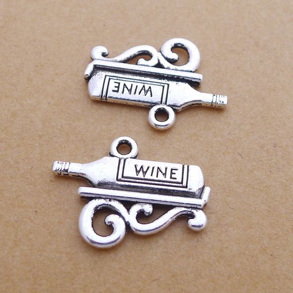 rainxtar fashion antique silver color alloy bottle of wine charms 17*22mm 100pcs aac505, Bronze;silver
rainxtar fashion antique silver color alloy bottle of wine charms 17*22mm 100pcs aac505, Bronze;silver