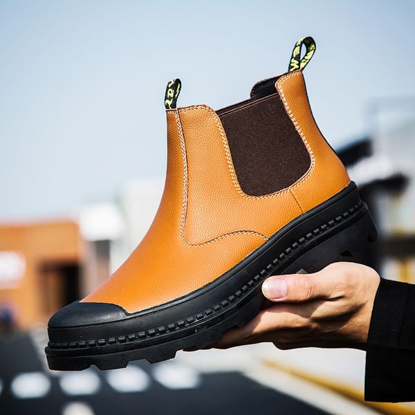 boots fashion classic men boots winter comfortable men shoes leather boots plus size non-slip hombre, Black
boots fashion classic men boots winter comfortable men shoes leather boots plus size non-slip hombre, Black