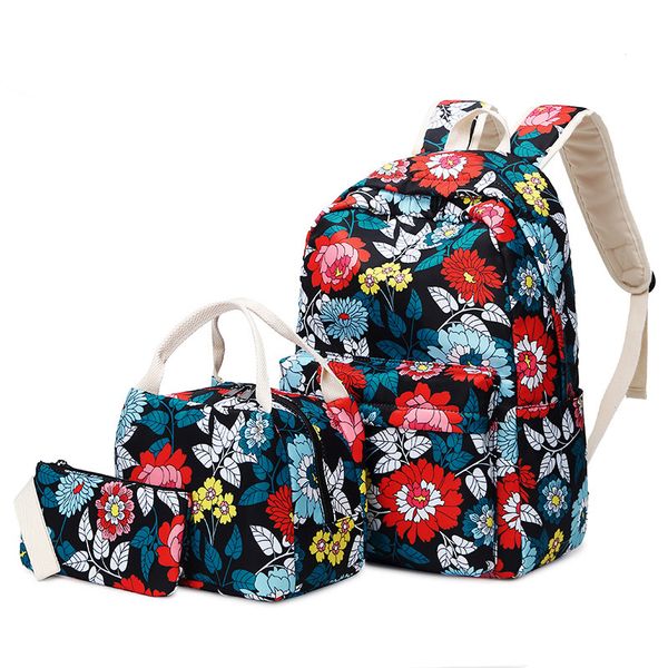 fashion 3pcs/set teen girl school backpack flowers school bags for women girls floral backpack bookbag pencil bag
fashion 3pcs/set teen girl school backpack flowers school bags for women girls floral backpack bookbag pencil bag