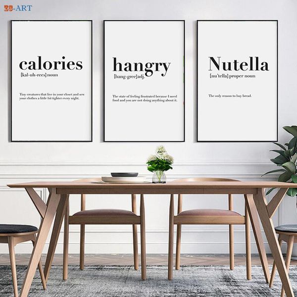 canvas painting minimalist black and white quotes poster art print nordic kitchen wall art pictures home decor
canvas painting minimalist black and white quotes poster art print nordic kitchen wall art pictures home decor