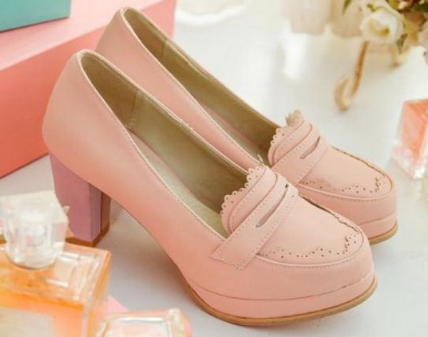 2019 women's shoes in spring and autumn with new style high heel coarse heel round head waterproof table@4033, Black
2019 women's shoes in spring and autumn with new style high heel coarse heel round head waterproof table@4033, Black